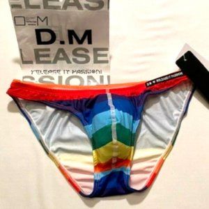 PRIDE "Rainbow" Stripe Bikini by D.M. "Release it Passion" PRIDE Colors (3047AM)